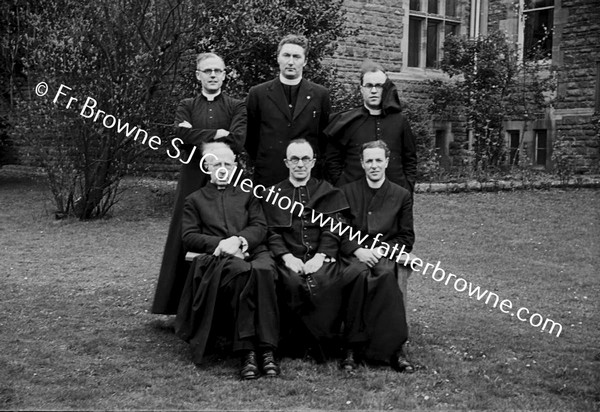 GROUP FMB  CANON RUDDENHAM   T DUNPHY S.J.  REV PAUL TAYLOR  J GALVIN  ? WARD